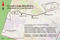 Entire map of the Autodrome de Linas-Montlhéry - 12.500&nbsp;km (7.767&nbsp;mi)