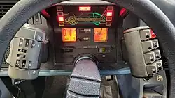 1981 Citroën GSA magnifying speedometer, digital-looking displays and pictograms, and the control satellites