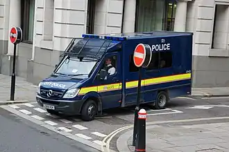 A Mercedes-Benz Sprinter (2006) van.