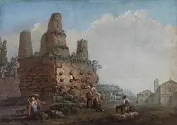 Tomb of the Curiatii and Horatii on the Appian Way, n.d., private collection