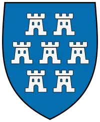Alternative historical coat of arms of the Transylvanian Saxons