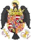 Coat of arms of Joanna of Castile as Queen of Naples 1504–1516