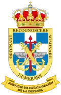 Coat of Arms of the Defence Cataloging Service (SERDEF)