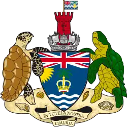 Official seal of British Indian Ocean Territory