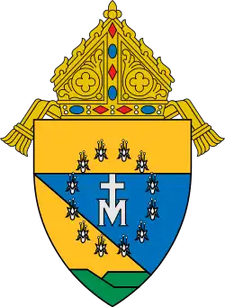 Coat of arms of the Diocese of Crato
