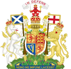 Royal coat of arms of the United Kingdom for use in Scotland
