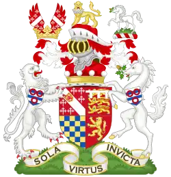 Arms of the Baron Howard of Penrith