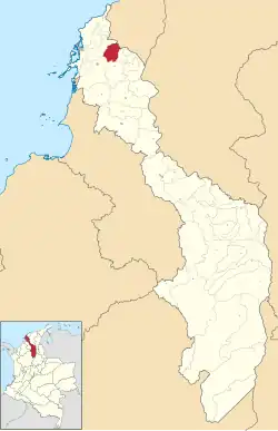 Location of the municipality and town of San Estanislao, Bolívar in the Bolívar Department of Colombia