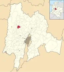 Location of the municipality and town of Gómez Plata in the Antioquia Department of Colombia
