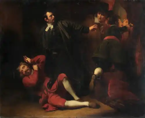 Colonel Blood Stealing the Crown Jewels, 1824