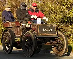 1900 Columbia electric 3¾HP rear-entrance tonneau