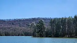 Colyer Lake in early April