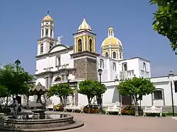 Main plaza and church