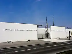 Entrance to the memorial at Royallieu