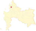 Location of Chiguayante commune in the Biobío Region
