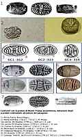 Comparison of the Mont’e Prama Scarab