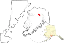 Location in Kenai Peninsula Borough, Alaska