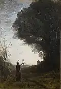 Jean-Baptiste-Camille Corot, Orpheus Greeting the Dawn, 1865