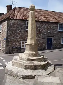 Medieval standing cross 80 m south of St Mary's Church