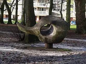 One of Bridgeman's play sculptures, in Acocks Green, Birmingham. It is Grade II listed.[9]