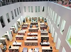 Faustyn Czerwijowski Reading Room following the 2015 renovation (photograph from 2020)
