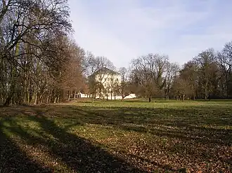 Gardens around the house