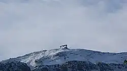 The top station of the chairlift "Hohes Licht" in Damüls