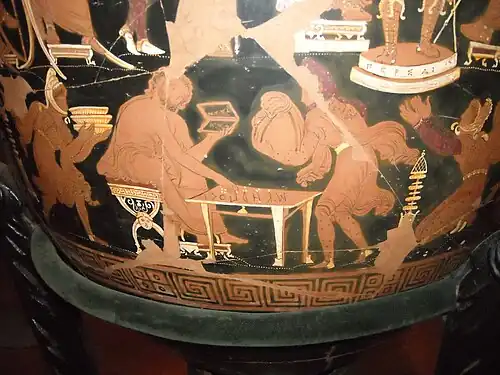 The Tax collector scene.