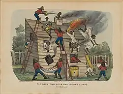 Depiction of black firefighters as incompetent