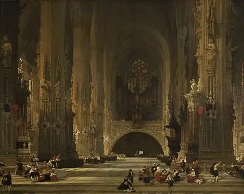 Cathedral of St Stephen, Vienna by David Roberts