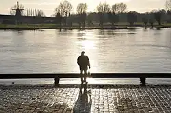 IJssel near Deventer, Wellekade