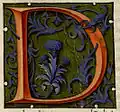 Letter D, f.81r.