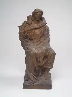 Death Uncovering Its Face and Showing It To Be Life by Helen Farnsworth Mears, 1916