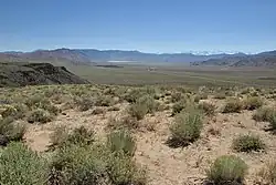 Deep Springs Valley from Gilbert Pass
