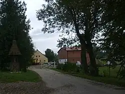 A farm in the village