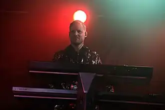 Westerholt with Delain in 2024