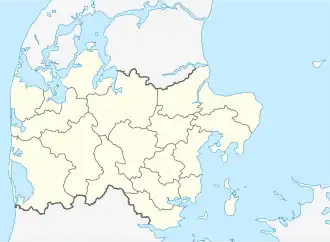 Langå is located in Denmark Central Denmark Region