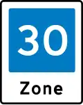 E53: Zone with traffic calming
