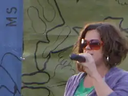 Desdamona performing in Minneapolis, Minnesota.