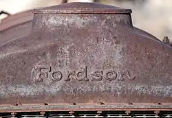 Fordson tractor detail