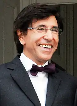 Image 36Elio Di Rupo, the Prime Minister of Belgium from 2011 until 2014 (from History of Belgium)