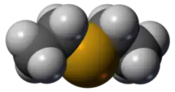 diethyl sulfide 3D
