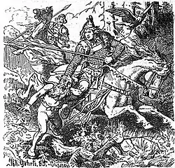 Dietrich catches the dwarf Alfrich (1883)