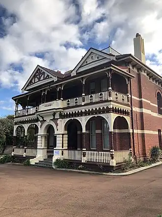 Dilhorn House, Perth (1897), architect Joseph John Talbot Hobbs[76]