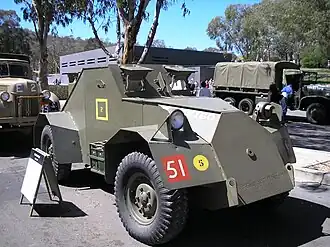 A Dingo Scout Car