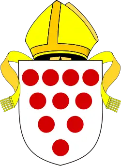 Coat of arms of the Diocese of Worcester
