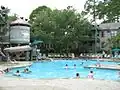 Pool area of Disney's Hilton Head Island Resort