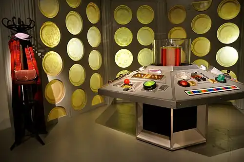 The console room set used from 1977 to 1983