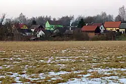 Southern part of the village