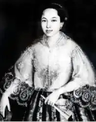 Dolores Paterno, c. 1870 by Justiniano Asuncion